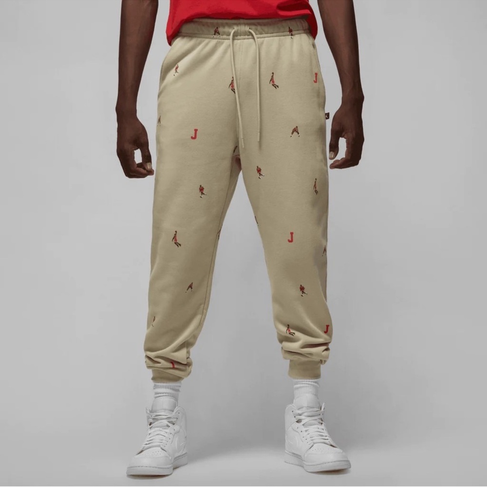 Jordan Men's Beige Jogger Pants size L